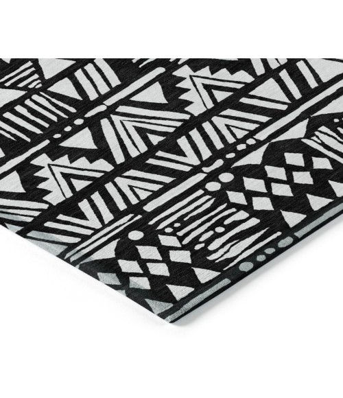 Addison Chantille ACN907-Black 8 ft. X 8 ft. Round Rug