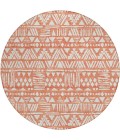 Addison Chantille ACN907-Coral 8 ft. X 8 ft. Round Rug