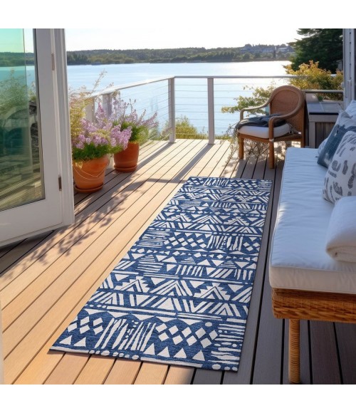 Addison Chantille ACN907-Navy 2 ft. 3 in. X 7 ft. 6 in. Rectangle Rug