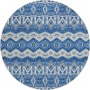 Addison Chantille ACN909-Blue 8 ft. X 8 ft. Round Rug