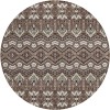 Addison Chantille ACN909-Brown 8 ft. X 8 ft. Round Rug