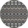 Addison Chantille ACN909-Charcoal 8 ft. X 8 ft. Round Rug