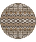 Addison Chantille ACN909-Taupe 8 ft. X 8 ft. Round Rug