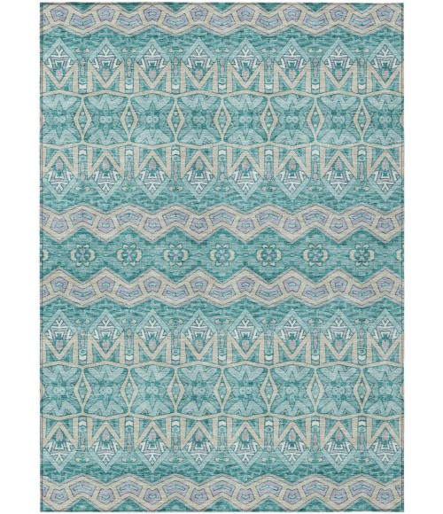 Addison Chantille ACN909-Teal 8 ft. X 10 ft. Rectangle Rug