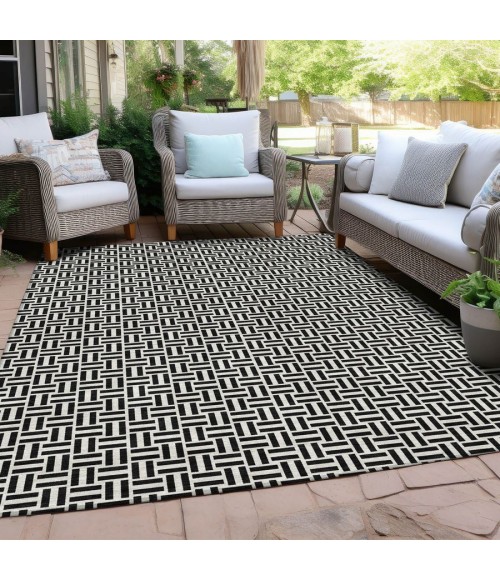 Addison Chantille Rug ACN911-Black 10 ft. X 14 ft. Rectangle - Rugs Town Addison Chantille ACN911-Black 10 ft. X 14 ft. Rectangle Rug