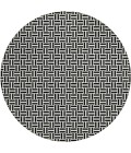 Addison Chantille ACN911-Black 8 ft. X 8 ft. Round Rug