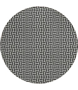 Addison Chantille ACN911-Black 8 ft. X 8 ft. Round Rug
