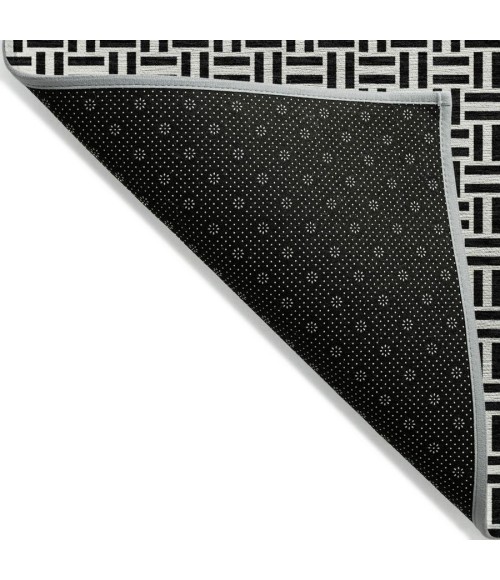 Addison Chantille Rug ACN911-Black 10 ft. X 14 ft. Rectangle - Rugs Town Addison Chantille ACN911-Black 10 ft. X 14 ft. Rectangle Rug