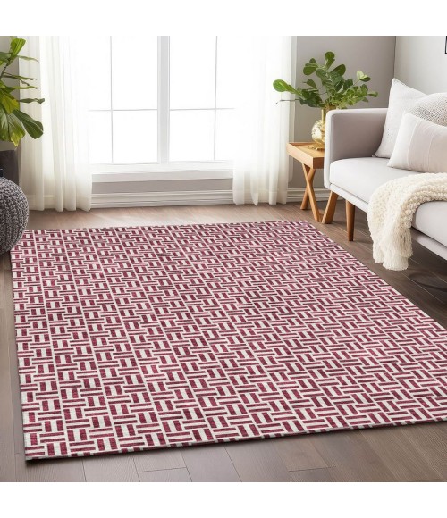 Addison Chantille Rug ACN911-Burgundy 10 ft. X 14 ft. Rectangle - Rugs Town Addison Chantille ACN911-Burgundy 10 ft. X 14 ft. Rectangle Rug