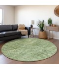 Addison Chantille ACN912-Green 8 ft. X 8 ft. Round Rug