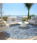 Addison Chantille ACN912-Navy 8 ft. X 8 ft. Round Rug