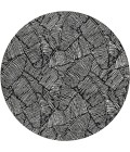 Addison Chantille ACN913-Black 8 ft. X 8 ft. Round Rug