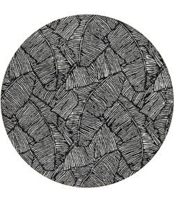 Addison Chantille ACN913-Black 8 ft. X 8 ft. Round Rug