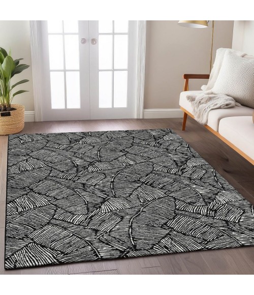 Addison Chantille Rug ACN913-Black 10 ft. X 14 ft. Rectangle - Rugs Town Addison Chantille ACN913-Black 10 ft. X 14 ft. Rectangle Rug