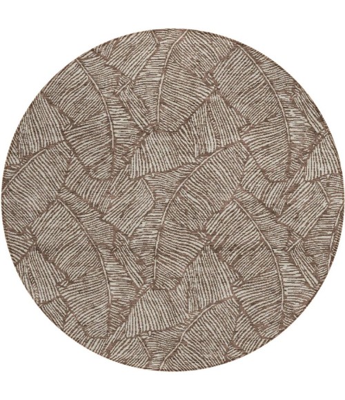 Addison Chantille ACN913-Brown 8 ft. X 8 ft. Round Rug