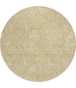 Addison Chantille ACN913-Gold 8 ft. X 8 ft. Round Rug