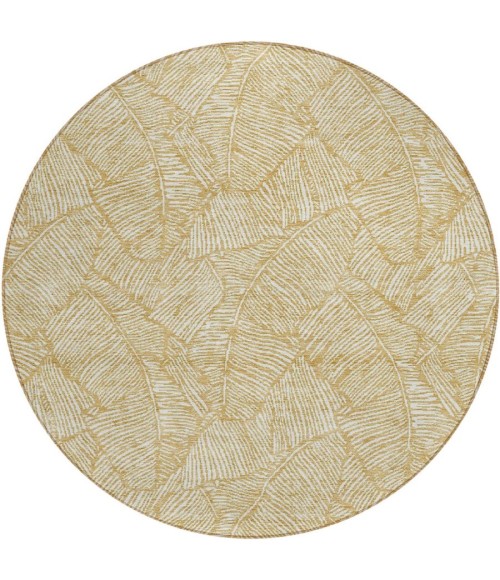 Addison Chantille ACN913-Gold 8 ft. X 8 ft. Round Rug