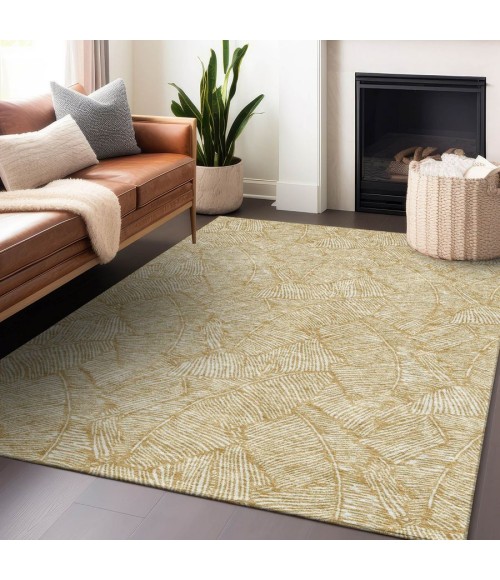 Addison Chantille Rug ACN913-Gold 10 ft. X 14 ft. Rectangle - Rugs Town Addison Chantille ACN913-Gold 10 ft. X 14 ft. Rectangle Rug