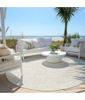Addison Chantille ACN913-Ivory 8 ft. X 8 ft. Round Rug