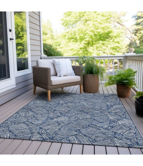 Addison Chantille Rug ACN913-Navy 10 ft. X 14 ft. Rectangle - Rugs Town Addison Chantille ACN913-Navy 10 ft. X 14 ft. Rectangle Rug