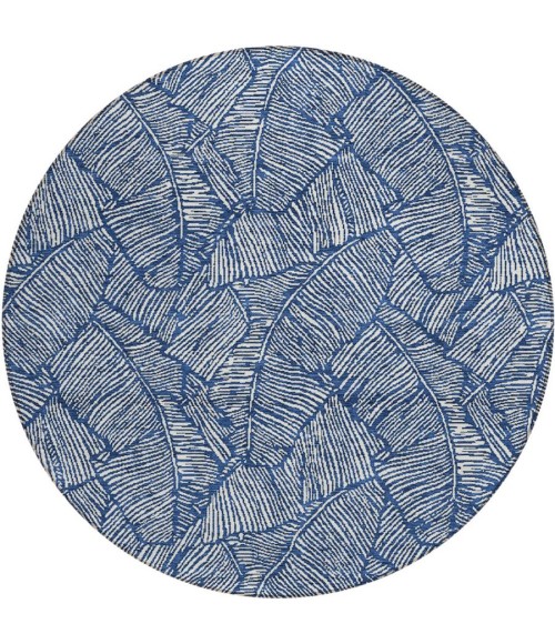 Addison Chantille ACN913-Navy 8 ft. X 8 ft. Round Rug