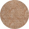 Addison Chantille ACN913-Paprika 8 ft. X 8 ft. Round Rug