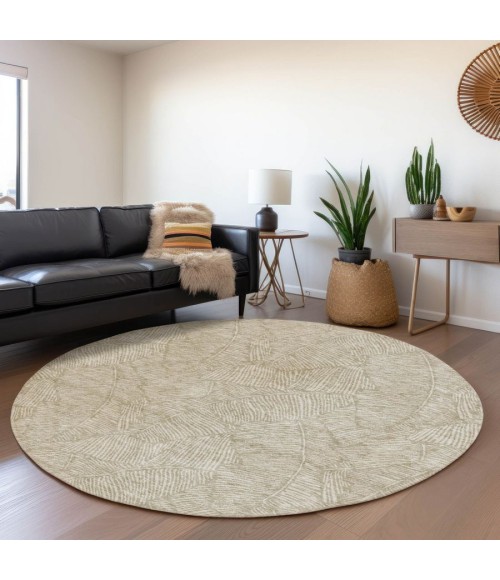 Addison Chantille ACN913-Taupe 8 ft. X 8 ft. Round Rug