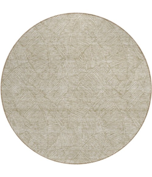 Addison Chantille ACN913-Taupe 8 ft. X 8 ft. Round Rug