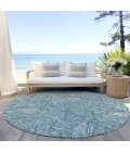 Addison Chantille ACN913-Teal 8 ft. X 8 ft. Round Rug