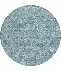 Addison Chantille ACN913-Teal 8 ft. X 8 ft. Round Rug