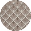 Addison Chantille ACN914-Brown 8 ft. X 8 ft. Round Rug