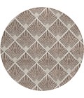 Addison Chantille ACN914-Brown 8 ft. X 8 ft. Round Rug