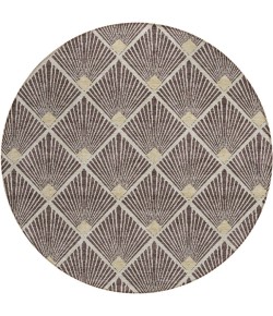 Addison Chantille ACN914-Fudge 8 ft. X 8 ft. Round Rug