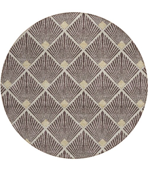 Addison Chantille ACN914-Fudge 8 ft. X 8 ft. Round Rug