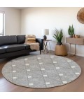 Addison Chantille ACN914-Gray 8 ft. X 8 ft. Round Rug