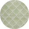 Addison Chantille ACN914-Green 8 ft. X 8 ft. Round Rug