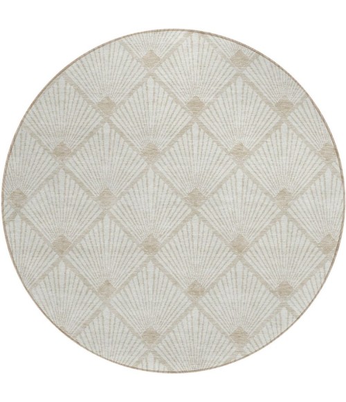 Addison Chantille ACN914-Ivory 8 ft. X 8 ft. Round Rug