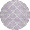 Addison Chantille ACN914-Lavender 8 ft. X 8 ft. Round Rug