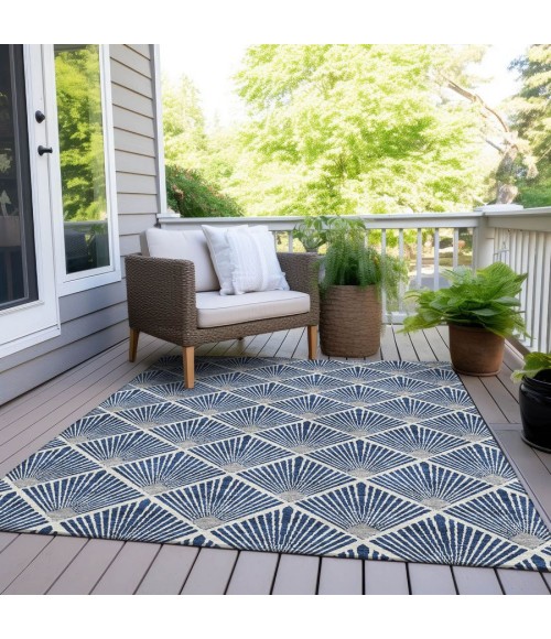 Addison Chantille Rug ACN914-Navy 10 ft. X 14 ft. Rectangle - Rugs Town Addison Chantille ACN914-Navy 10 ft. X 14 ft. Rectangle Rug