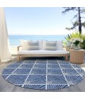 Addison Chantille ACN914-Navy 8 ft. X 8 ft. Round Rug