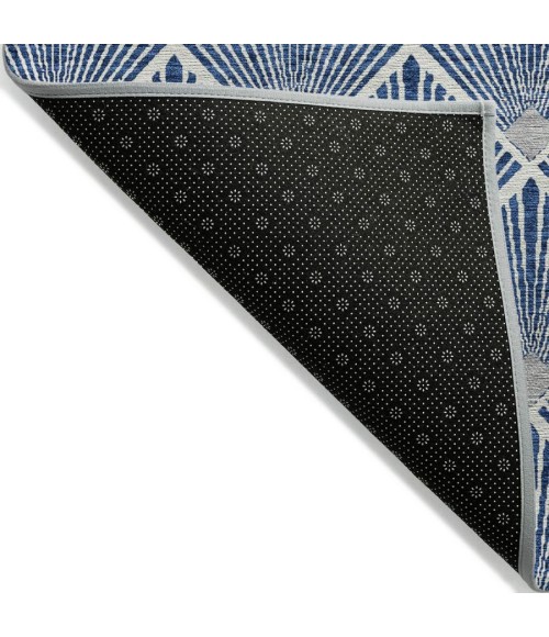 Addison Chantille Rug ACN914-Navy 10 ft. X 14 ft. Rectangle - Rugs Town Addison Chantille ACN914-Navy 10 ft. X 14 ft. Rectangle Rug