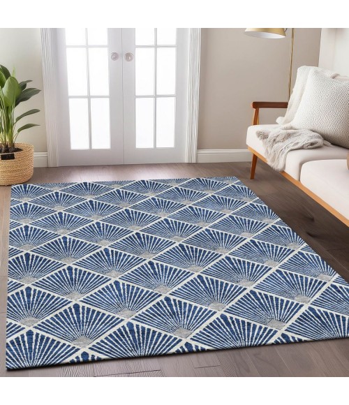 Addison Chantille Rug ACN914-Navy 10 ft. X 14 ft. Rectangle - Rugs Town Addison Chantille ACN914-Navy 10 ft. X 14 ft. Rectangle Rug