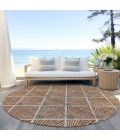 Addison Chantille ACN914-Paprika 8 ft. X 8 ft. Round Rug