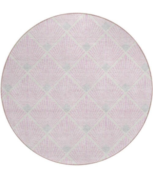 Addison Chantille ACN914-Pink 8 ft. X 8 ft. Round Rug