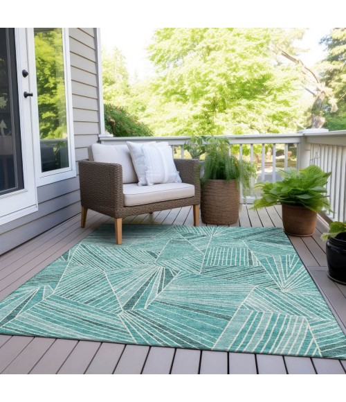Addison Chantille ACN915-Teal 3 ft. X 5 ft. Rectangle Rug