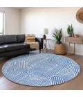 Addison Chantille ACN917-Blue 8 ft. X 8 ft. Round Rug
