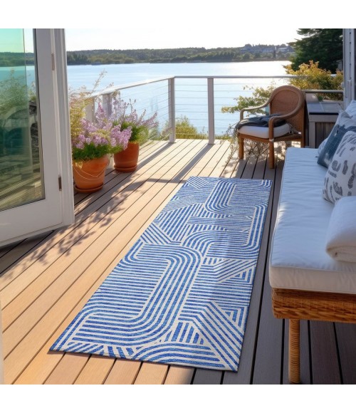 Addison Chantille ACN917-Blue 2 ft. 3 in. X 7 ft. 6 in. Rectangle Rug