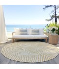 Addison Chantille ACN917-Gold 8 ft. X 8 ft. Round Rug
