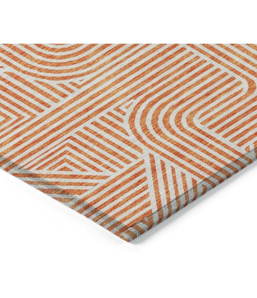 Addison Chantille ACN917-Orange 5 ft. X 7 ft. 6 in. Rectangle Rug