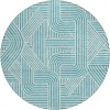 Addison Chantille ACN917-Teal 8 ft. X 8 ft. Round Rug
